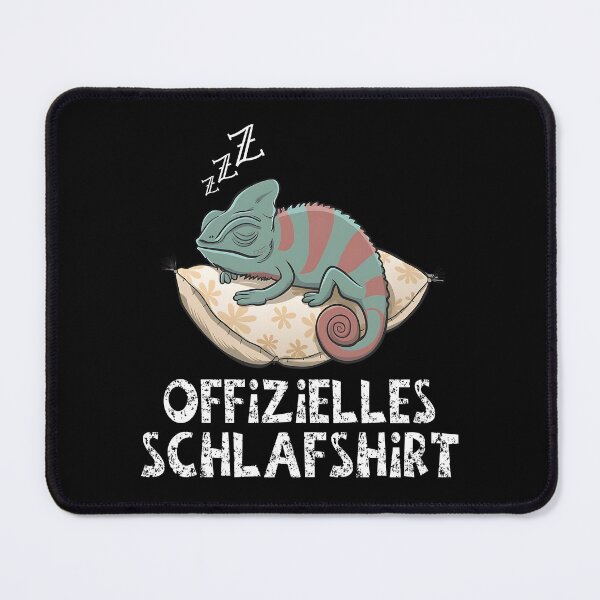 Item preview, Offizielles Schlafshirt - Niedlicher Chamäleon schläft designed and sold by Smix Pixels.