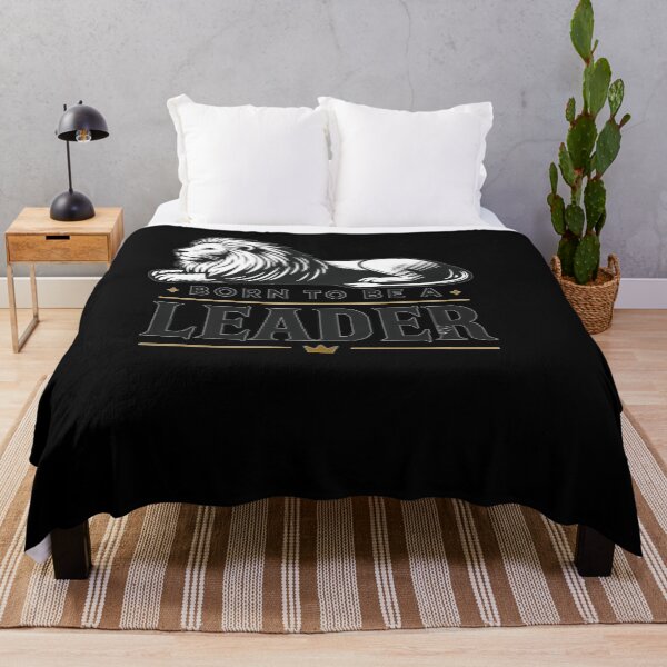 Item preview, Lion Born to Be a Leader Motivational Design designed and sold by Flying Jake.