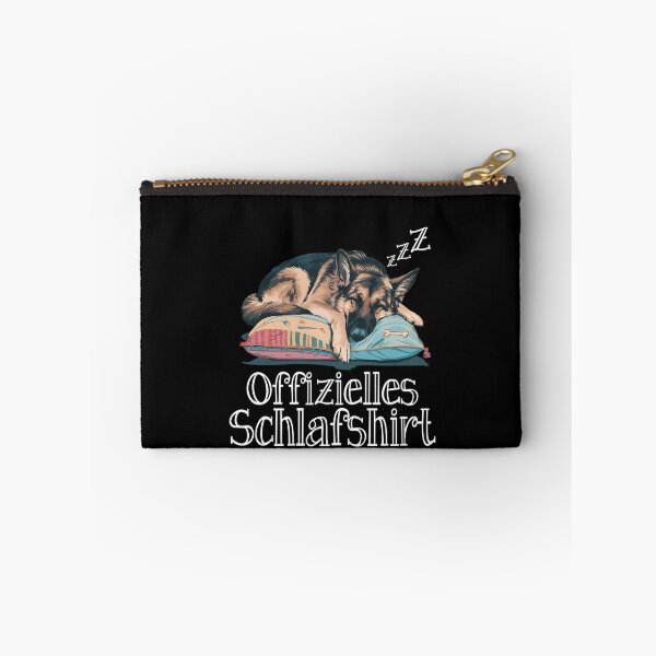 Item preview, Offizielles Schlafshirt - Niedlicher Deutscher Schäferhund schläft designed and sold by Smix Pixels.