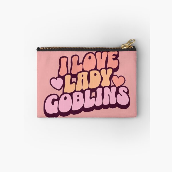 Item preview, I Love Lady Goblins in Pink and Orange designed and sold by CriaCreative.