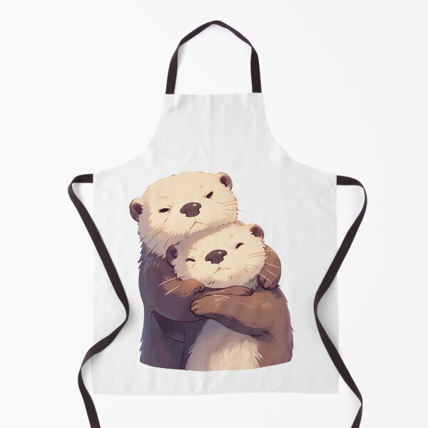 Item preview, Cute Cuddling Otters  designed and sold by StickySparkle.