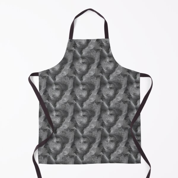 Item preview, Black and White Flowing Lines designed and sold by MidArtForge.
