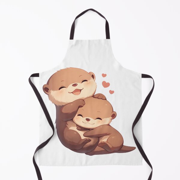 Item preview, Cute Cuddling Otters  designed and sold by StickySparkle.