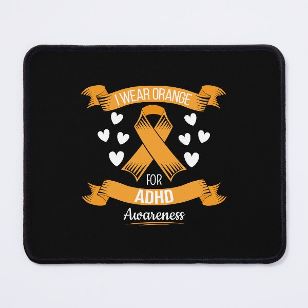 Item preview, Adhd Awareness for Mental Health Awareness. Orange Ribbon to wear in October designed and sold by AdiApparel.