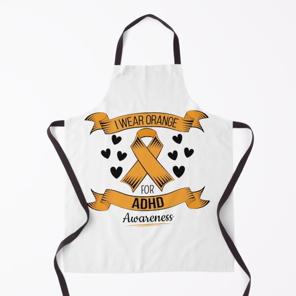 Item preview, Adhd Awareness for Mental Health Awareness. Orange Ribbon to wear in October designed and sold by AdiApparel.