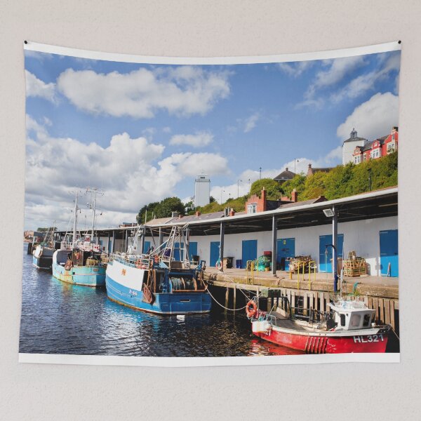 Item preview, North Shields Fish Quay in Summer Sunshine designed and sold by Violaman.
