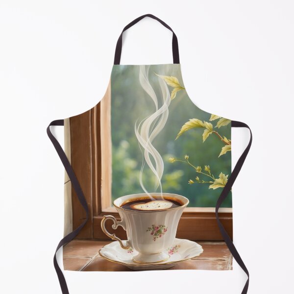 Item preview, 003 Steaming Hot Coffee designed and sold by Alexis Art Collection.