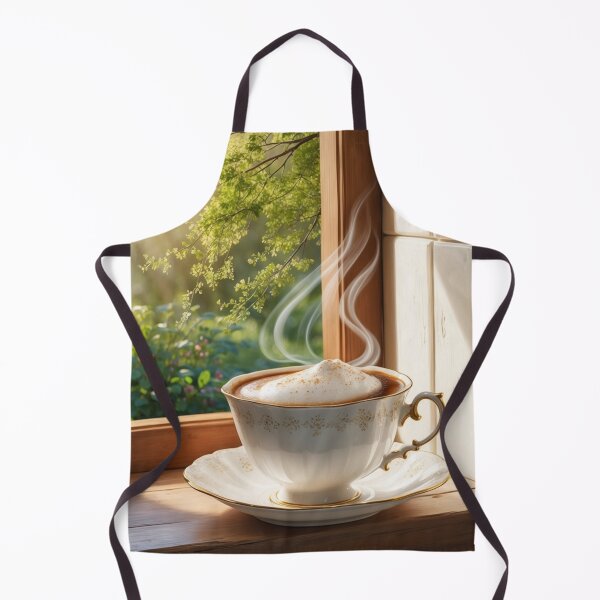 Item preview, 004 Steaming Hot Coffee designed and sold by Alexis Art Collection.