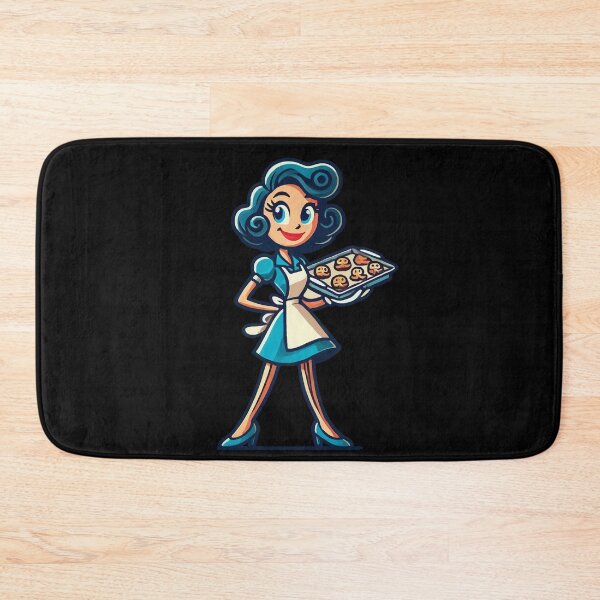 Item preview, Happy Baker With Cookie Tray designed and sold by LuminOrb.