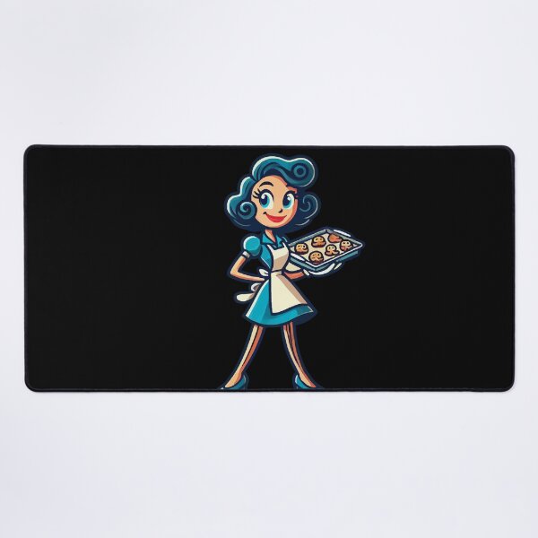 Item preview, Happy Baker With Cookie Tray designed and sold by LuminOrb.