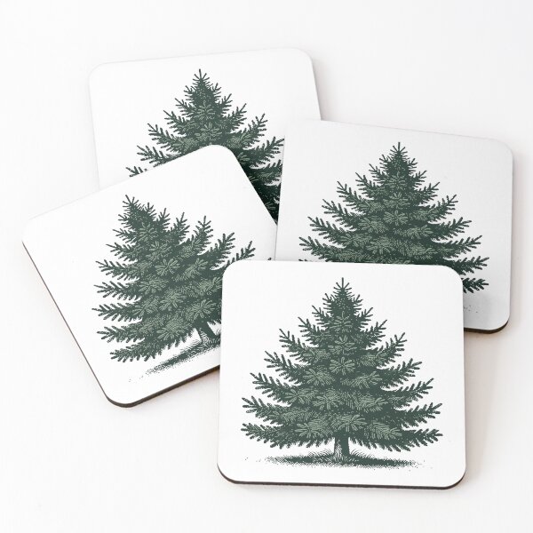 Item preview, Christmas Christmas Tree Illustration designed and sold by LuminOrb.