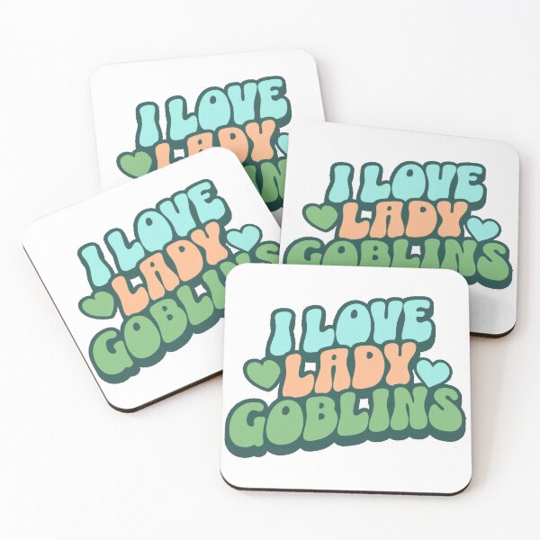 Item preview, I Love Lady Goblins in Blue, Green, Orange designed and sold by CriaCreative.