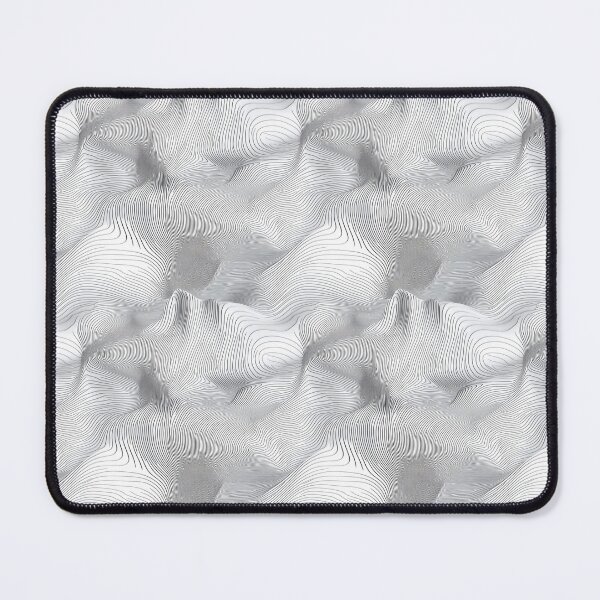 Item preview, Black and White Flowing Lines designed and sold by MidArtForge.