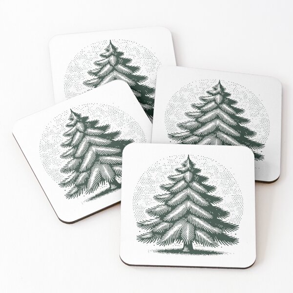 Item preview, Christmas Christmas Tree Illustration designed and sold by LuminOrb.