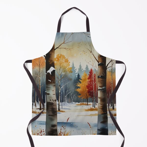 Item preview, 004 Winter Forest Illustration designed and sold by Alexis Art Collection.