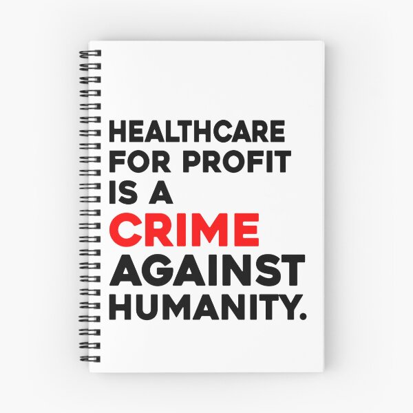 Item preview, Healthcare For Profit Is A Crime Against Humanity designed and sold by vintagearttee.