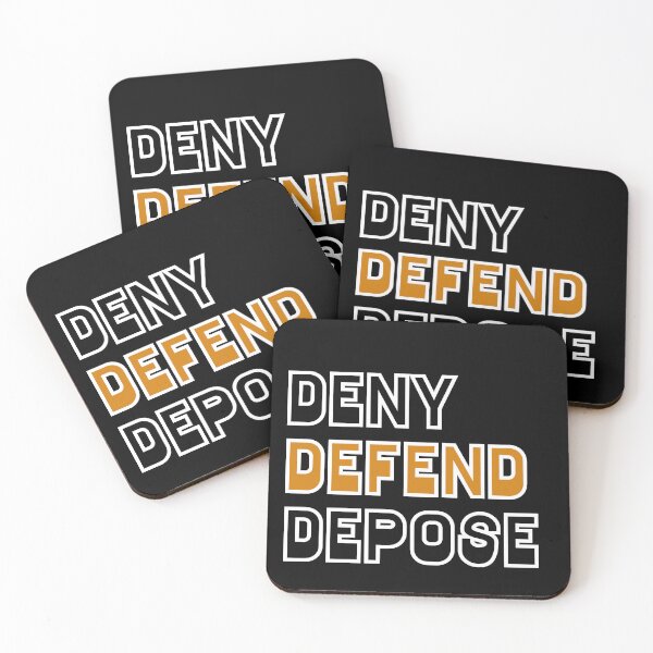 Item preview, Deny Defend Depose  designed and sold by VibeTwist.
