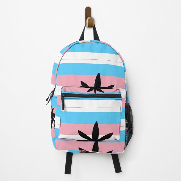 Item preview, Trans Weed Flag – Bold LGBTQ+ Cannabis Art designed and sold by Cannaxes Studio.