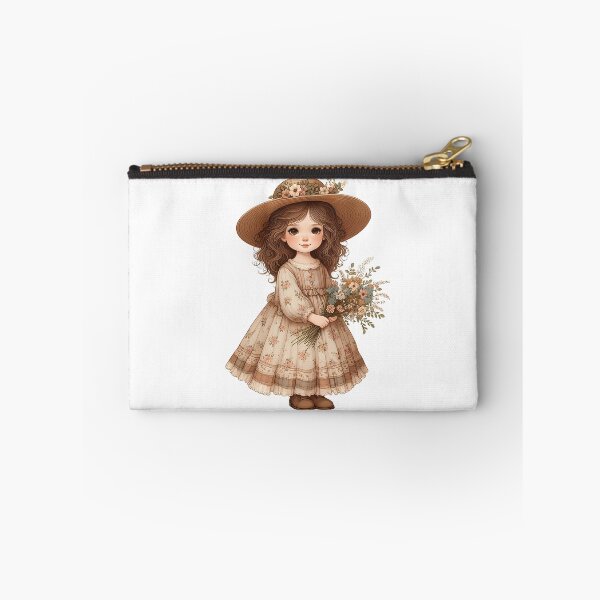 Item preview, A0587 Country Flower Girl – Rustic Chic Figurine, Perfect for Nature Lovers, Floral-Themed Decor, Charming Collectible and Thoughtful GiftElegance designed and sold by angieart68.