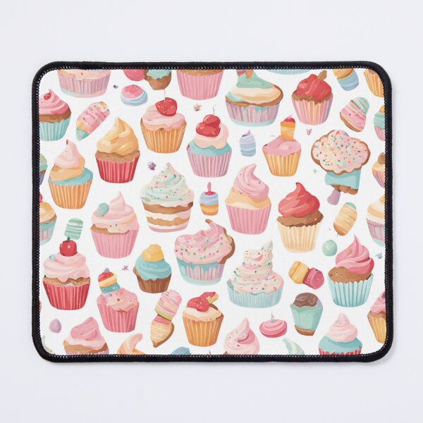Item preview, Sweet Cupcake Art | Pastel Bakery Pattern | Dessert Lover Design designed and sold by Epic--Art.