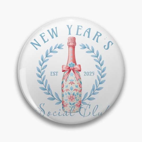 Item preview, New Year's Social Club 2025 designed and sold by svarupa.