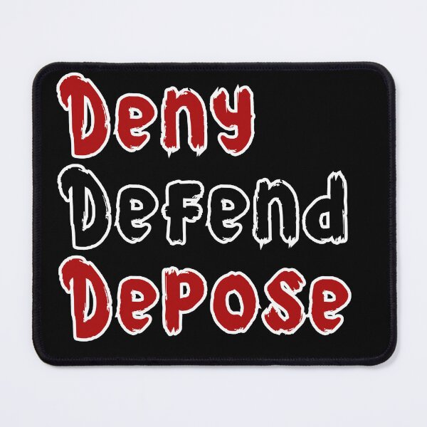 Item preview, Deny Defend Depose 1 designed and sold by VibeTwist.