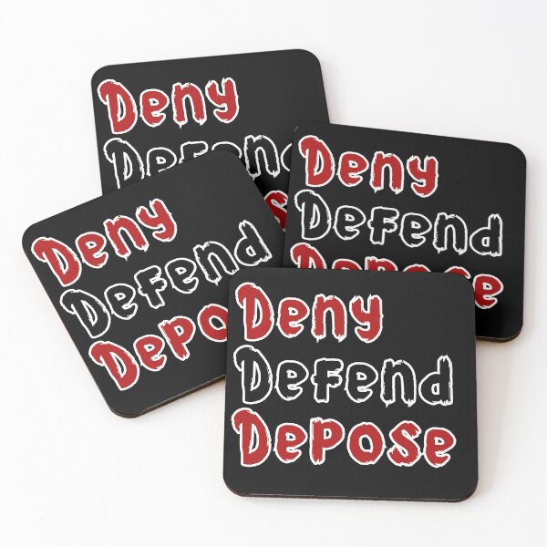 Item preview, Deny Defend Depose 1 designed and sold by VibeTwist.