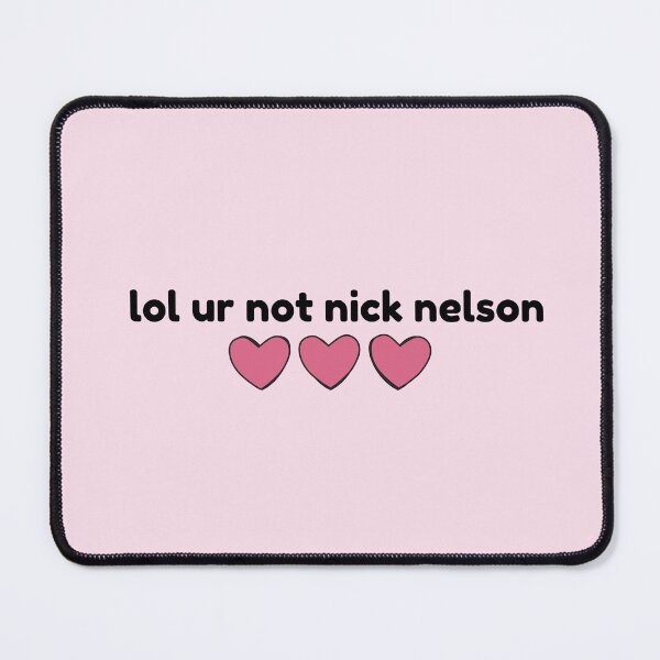 Item preview, Nick Nelson, lol ur not designed and sold by baranskini.