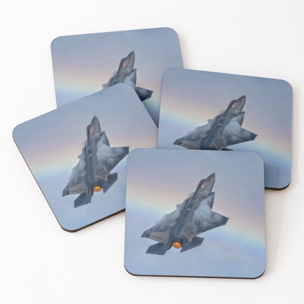 Item preview, F35 Lightning Rainbow Sky designed and sold by derekbeattie.