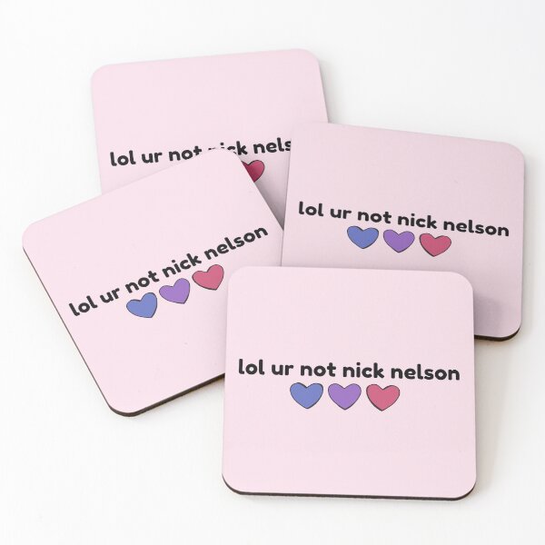 Item preview, Nick Nelson Bi Flag Colors, lol ur not designed and sold by baranskini.