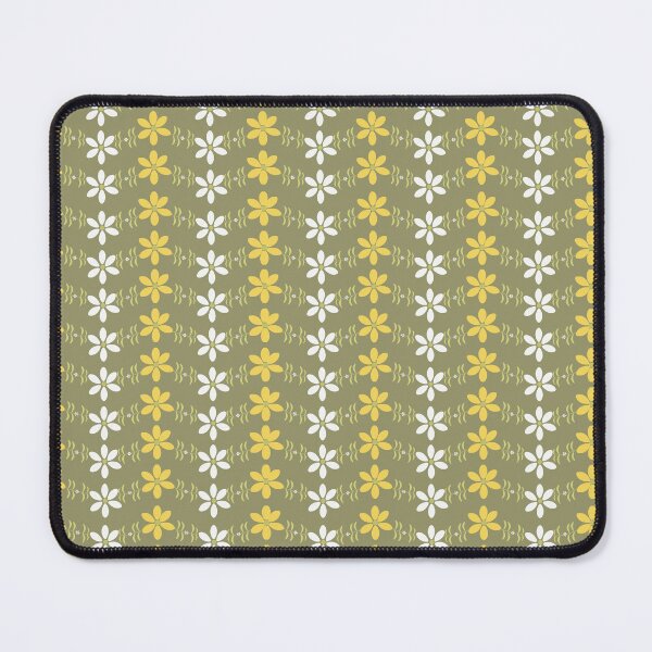 Item preview, Yellow and White Flower Pattern designed and sold by Andrew  Hitchen.