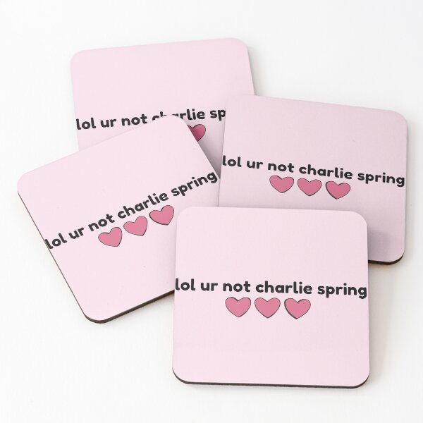 Item preview, Charlie Spring, lol ur not designed and sold by baranskini.