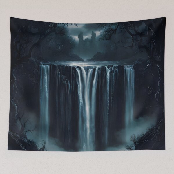 Aperçu de l'œuvre cascade fantasy sombre créée et vendue par AA-designstore.