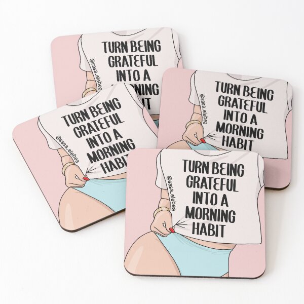 Item preview, Turn being grateful into a morning habit by Sasa Elebea designed and sold by Sabrina Brugmann.