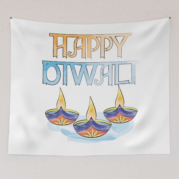 Item preview, Diwali T Shirt to wear on the Hindus Festival of Lights designed and sold by AdiApparel.