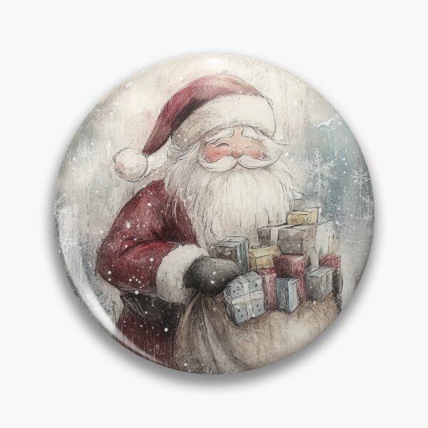 Item preview, Artistic Santa Claus in a Holiday Atmosphere designed and sold by Piotrek0001.