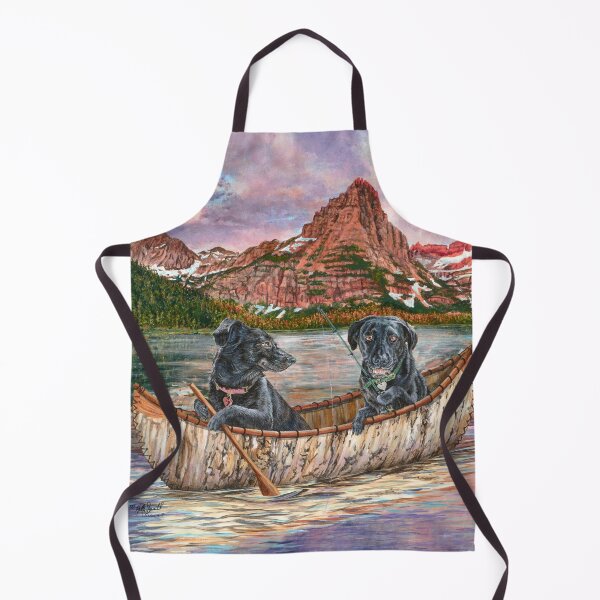 Item preview, Tails Of The Lake, Dogs fishing designed and sold by HollySimental.