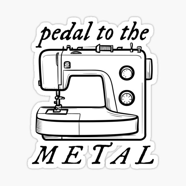 Item preview, Petal to the metal - Sewing Machine designed and sold by erikannegarcia.