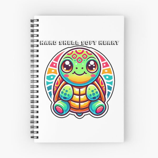 Item preview, Hard Shell Soft Heart Cute Turtle designed and sold by JennyFinns.
