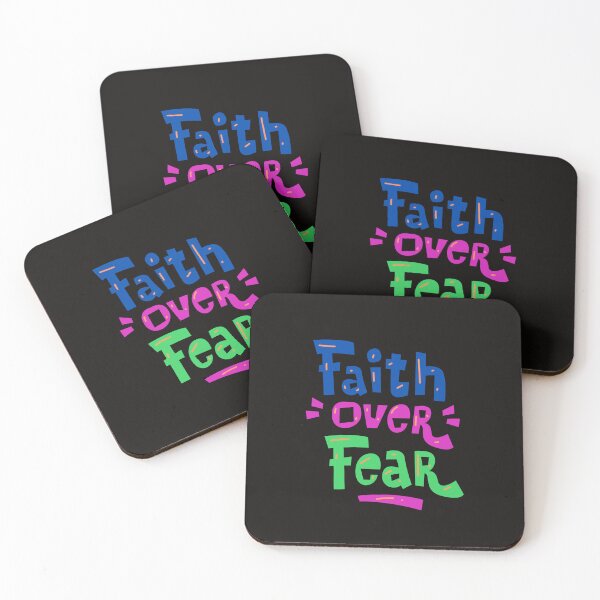 Item preview, Faith over fear designed and sold by ROOTS & SOUL.