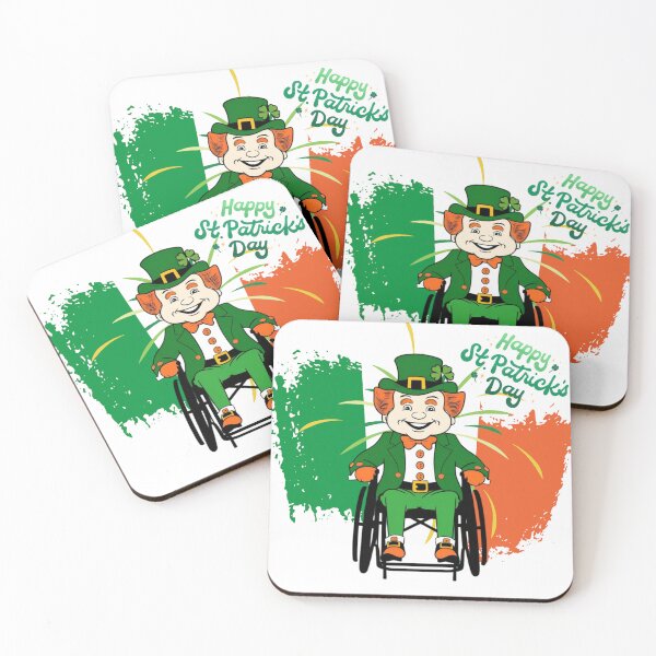 Item preview, Celebrate Saint Patrick’s Day , A Great  gift for any wheelchair user. designed and sold by It's Wheelie Cool.