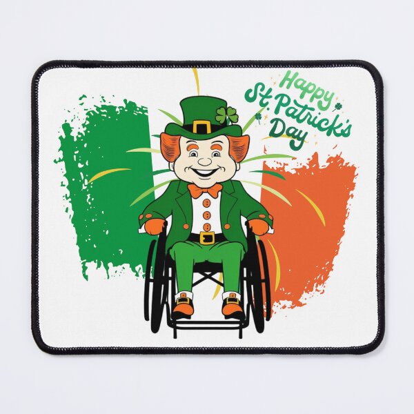 Item preview, Celebrate Saint Patrick’s Day , A Great gift for any wheelchair user. designed and sold by It's Wheelie Cool.