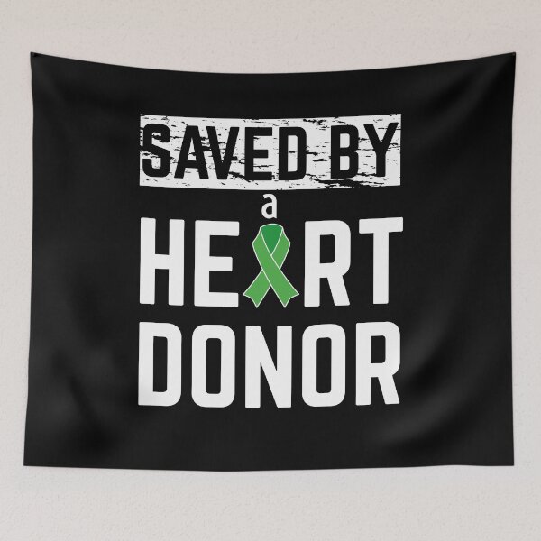 Item preview, Heart Transplant Survivor Tshirt with Green Ribbon  designed and sold by AdiApparel.