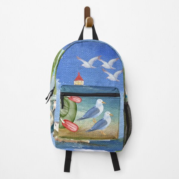 Item preview, "Seaside Painting Scene with Lighthouse" designed and sold by Graphollio-shop.