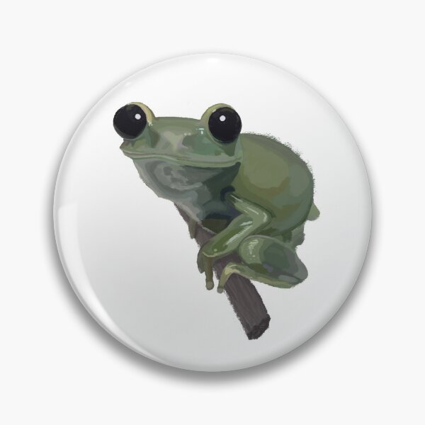 Item preview, Little Frog Clinging to a Log designed and sold by TalitaArte.