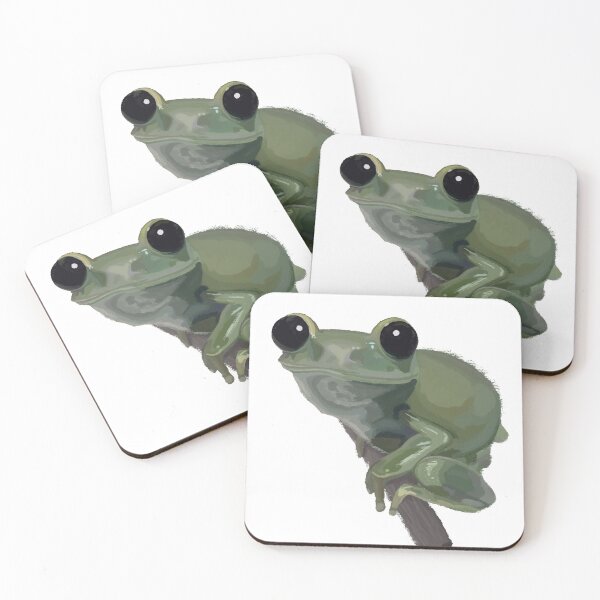 Item preview, Little Frog Clinging to a Log designed and sold by TalitaArte.