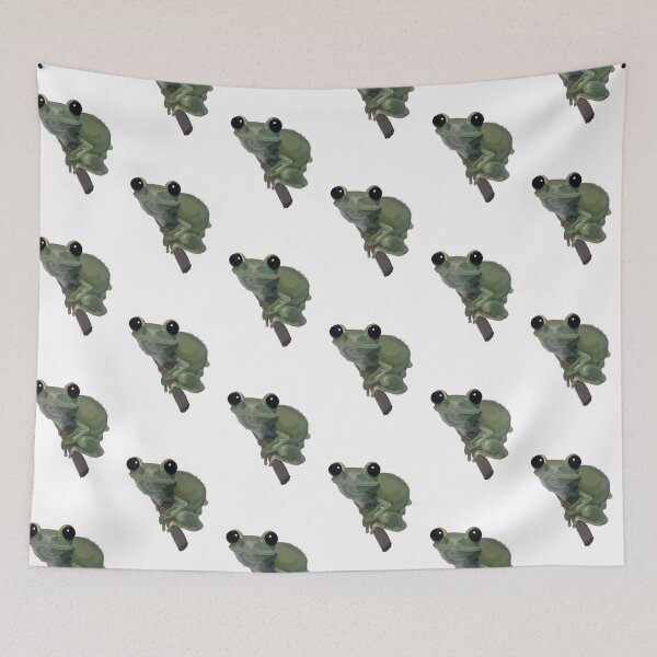 Item preview, Little Frog Clinging to a Log designed and sold by TalitaArte.