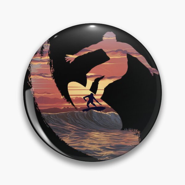Item preview, Uluwatu sunest surfer designed and sold by NextDoorShoop.