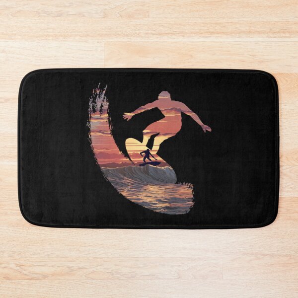 Item preview, Uluwatu sunest surfer designed and sold by NextDoorShoop.