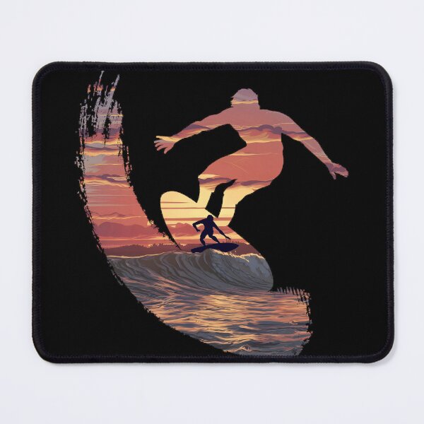 Item preview, Uluwatu sunest surfer designed and sold by NextDoorShoop.